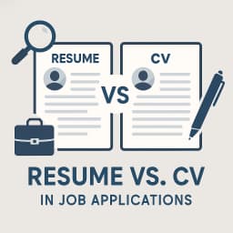 Resume vs CV: What's the Difference and When to Use Which?